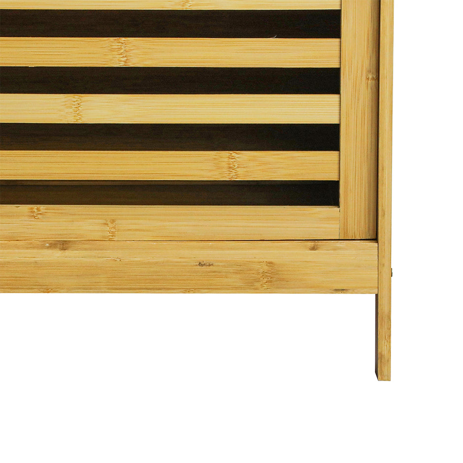 Levede Bamboo Storage Cabinet Freestanding Natural-2018816867677900803