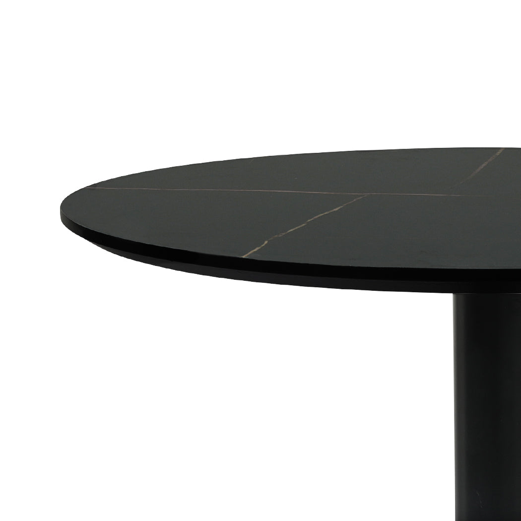 Levede Bar Table Swivel Gas Lift Counter Black-2018816854079967235