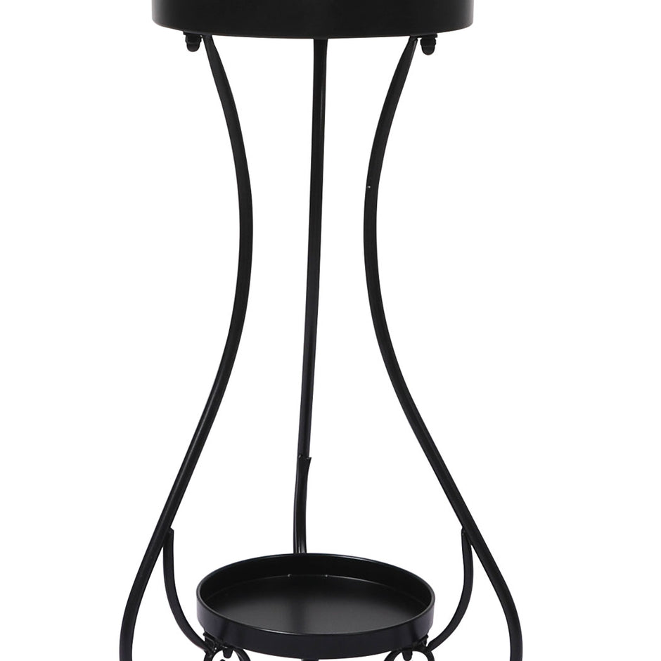 Levede Plant Stand 2 Tiers Outdoor Indoor Medium-2006732932466741251