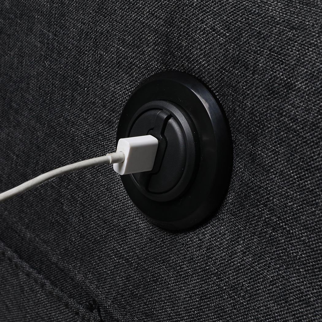 Levede Recliner Chair Electric Lift Black-2006733116848345091