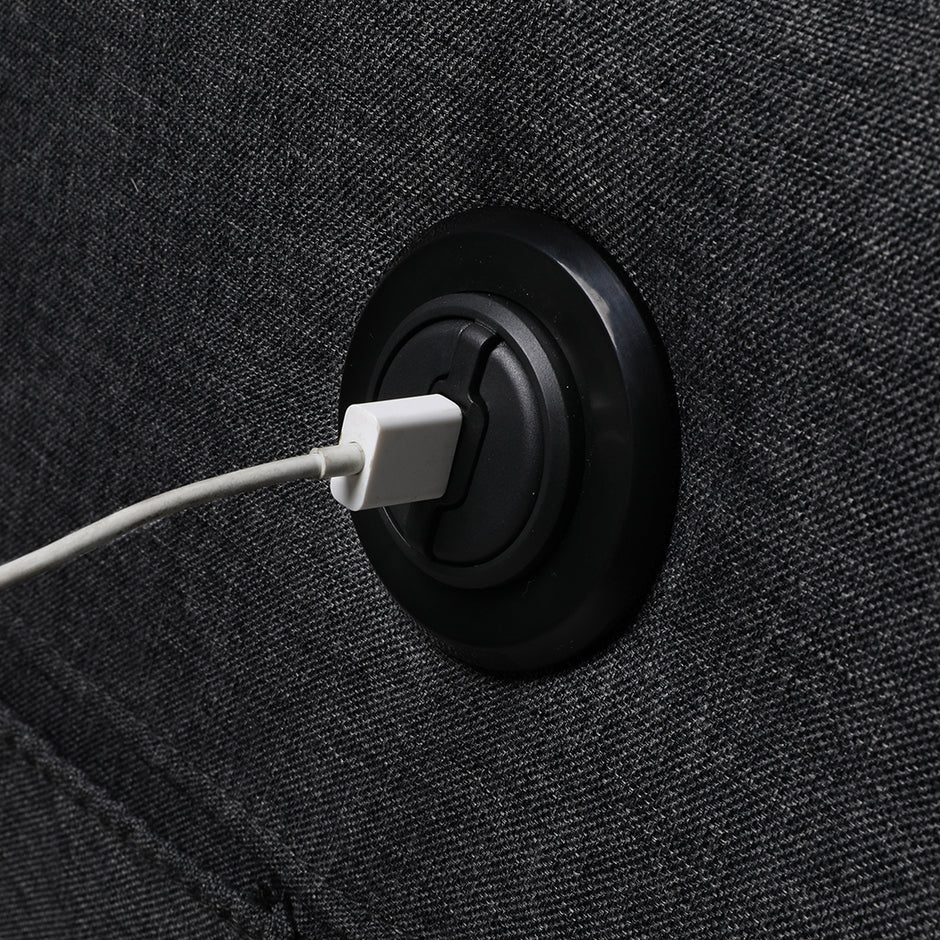 Levede Recliner Chair Electric Lift Black-2006733116848345091