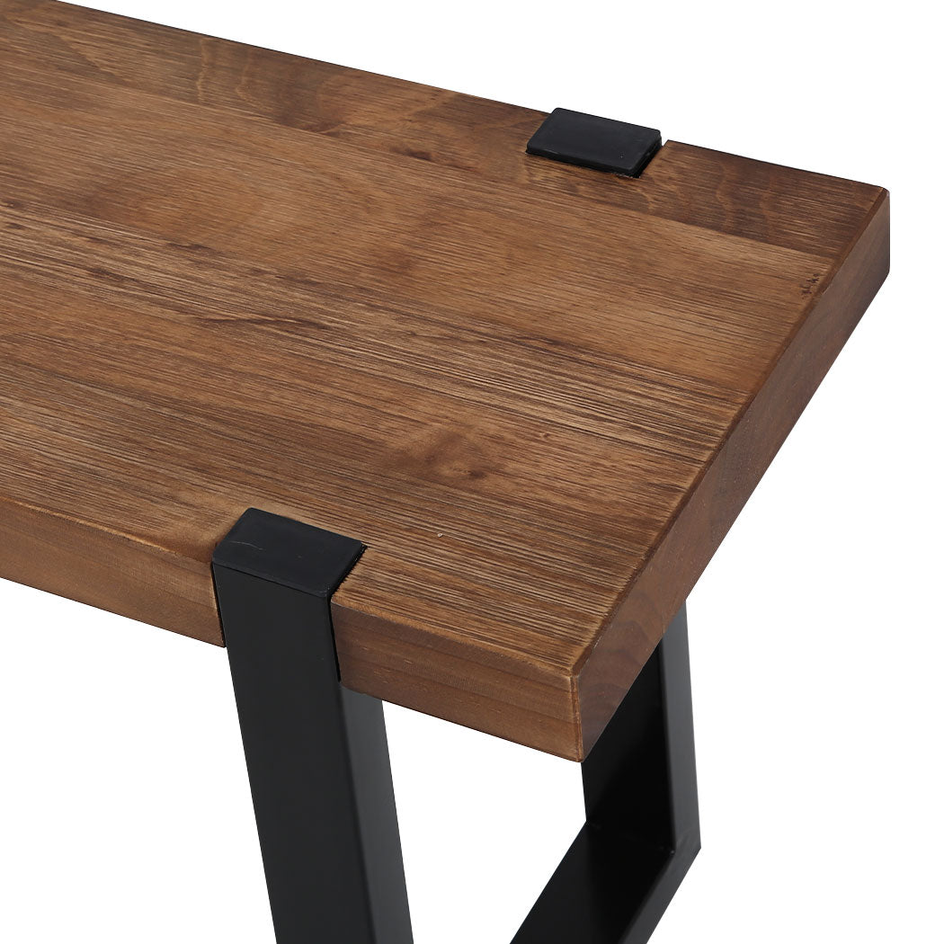 Levede 2x Dining Bench Chairs Wooden 140cm-2006733261165957123