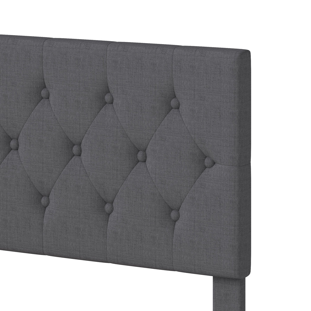 Levede Bed Frame Upholstered Platform Mattress Base Double-2011971106507984899