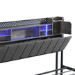 Levede King Bed Frame with Storage Headboard RGB LED-2011971105136447491