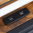 Levede Double Metal Bed Frame LED Lights 2 Drawers-2018816909583192065