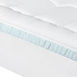 Dreamz Gel Memory Foam Mattress Topper 8cm Queen Size-2006733414463574019
