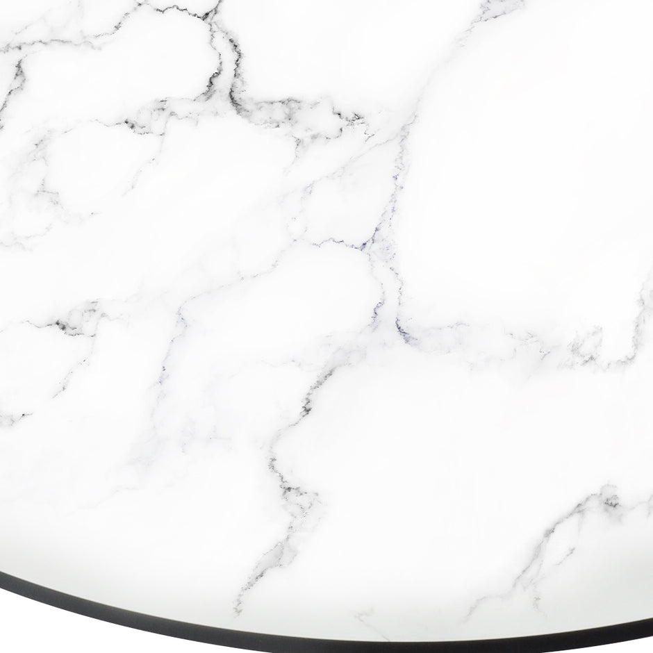 Levede Dining Table Kitchen 4 Person White-2006733275149766659