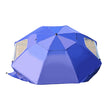 Mountview Beach Umbrella Outdoor Umbrellas Blue 2.33M-2018816736329076740