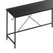 Levede Computer Desk Corner Desk Black-2006732838304616452