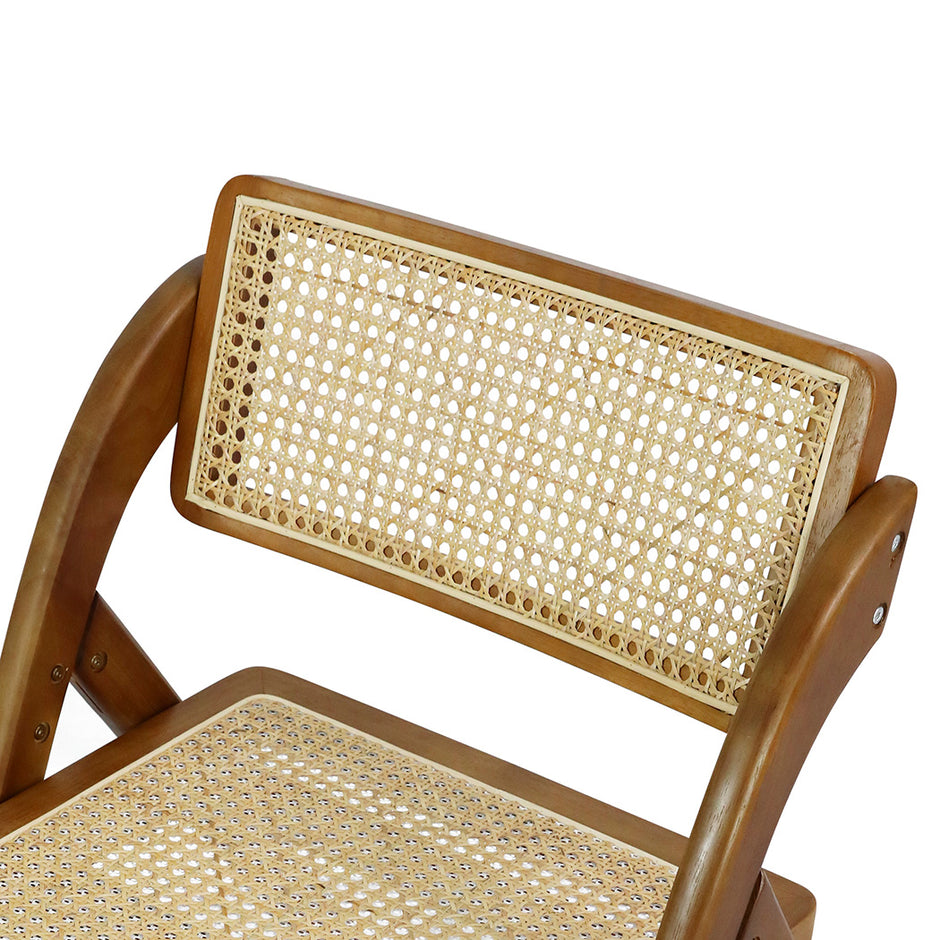 Levede 4X Foldable Rattan Dining Chairs-2006732726866153476