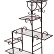 Levede Plant Stand Outdoor Indoor Metal Bronze-2018816781946327044