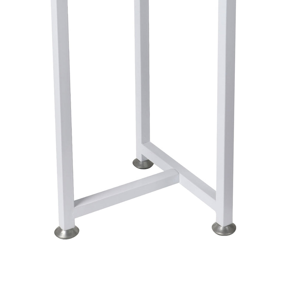 Levede Plant Stand Outdoor Indoor Flower White Medium-2006732929799163908