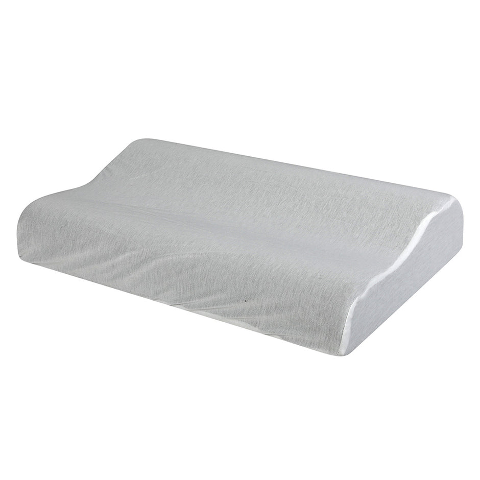 Dreamz Memory Foam Pillow Pillowcase Supprt Grey Rebound-2006732704422432772