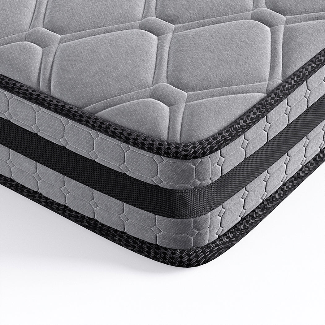 Metal Bed Frame Mattress Base Set Wood Queen-2006733227687022596