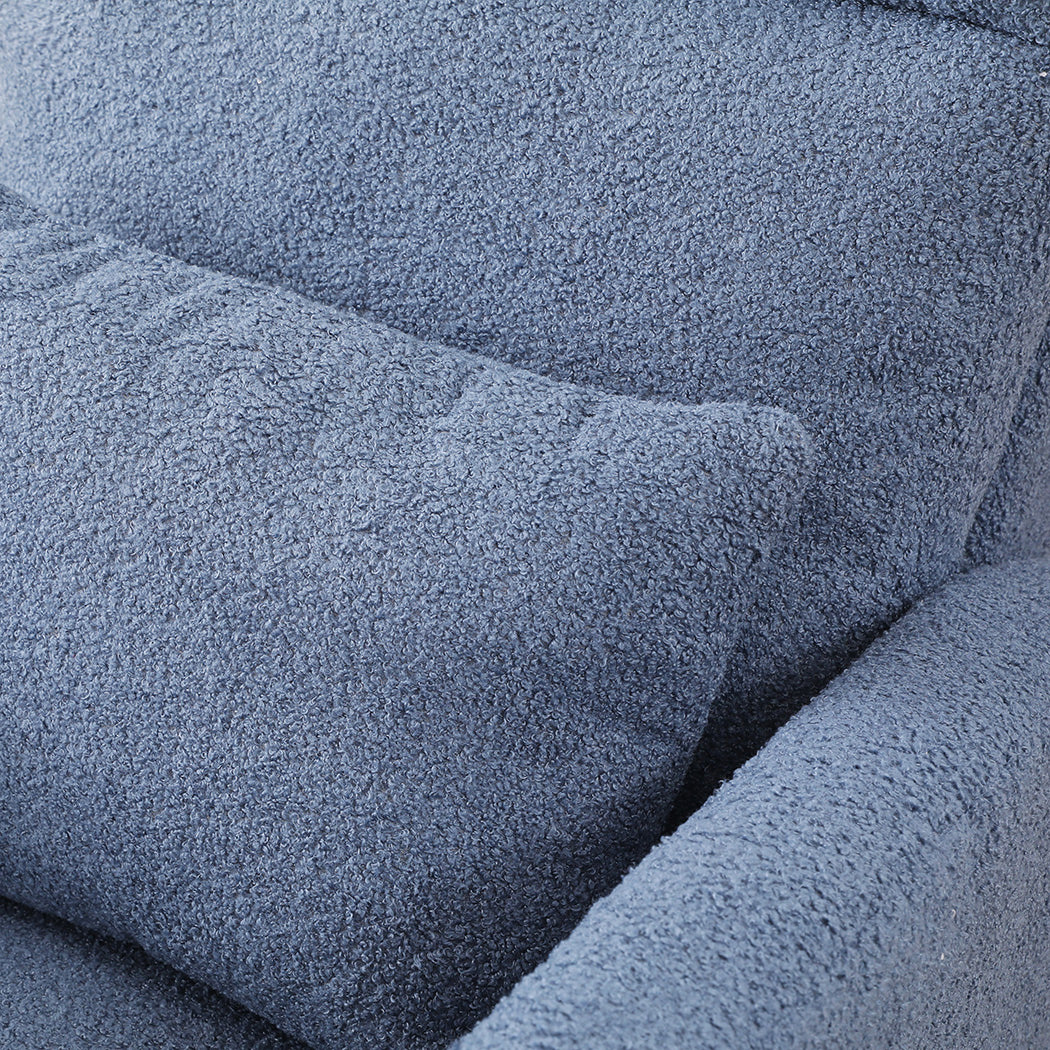 Levede Rocking Chair Ottoman Footrest With Side Pocket-2006732687477444612