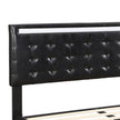Levede  Floating Bed Frame Queen with Headboard LED Lights Mattress Base-2018816893917466628