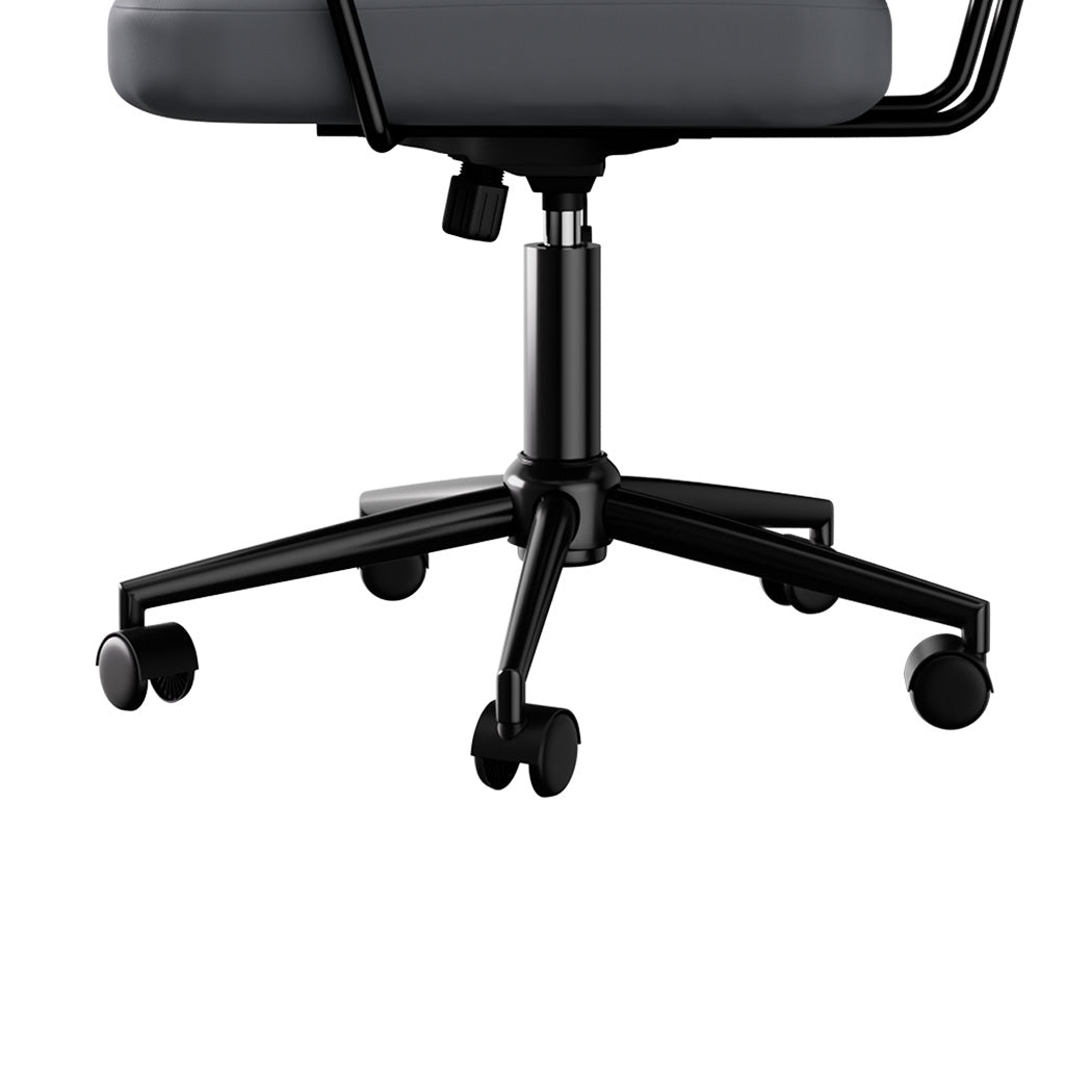 LEVEDE Ergonomic Office Chair Computer PU Grey-2018816851219451908