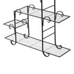 Levede Plant Stand Outdoor Indoor Metal Black-2018816719711244292