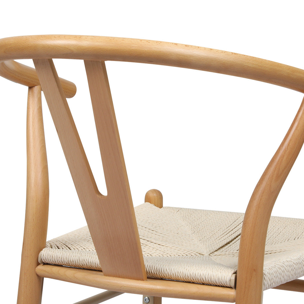 Levede 6x Dining Chairs Wooden Hans-2018816938473558020