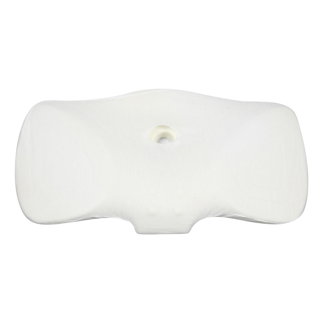 Dreamz Memory Foam Pillow Pillowcase Supprt Grey Rebound-2018816674668613636
