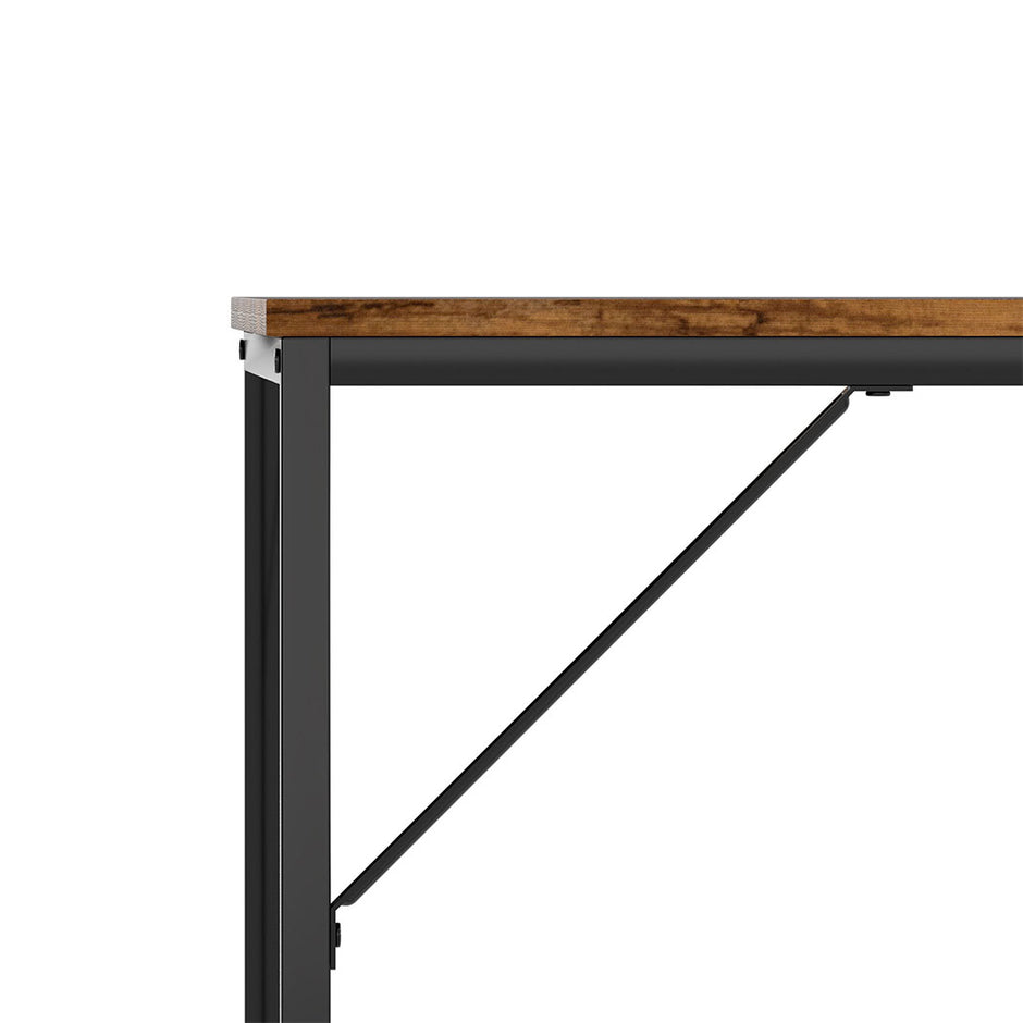 Levede Computer Desk Study Home Table with 4-Tier Shelf-2011971109058121732