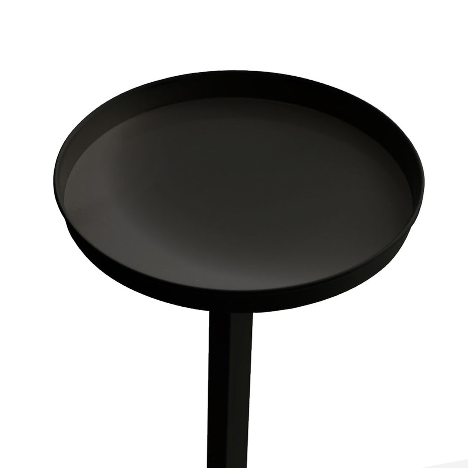 Levede Plant Stand Outdoor Indoor Flower Black Medium-2006732929472008196