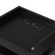 Levede Bedside Table USB Charger Outlet RGB Black-2006732841714585604