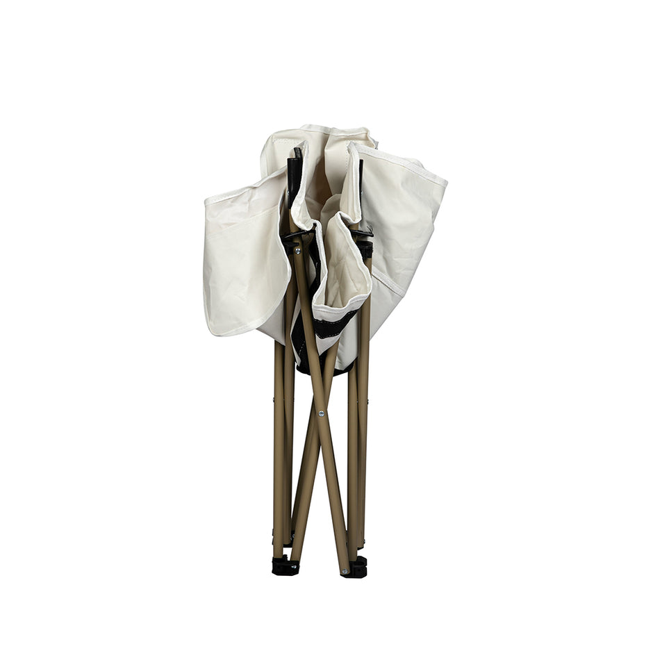 Levede Folding Camping Moon Chair Lightweight Beige-2018816695149400068