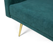 Levede Sofa Bed Convertible Velvet Lounge Recliner Couch Sleeper 3 Seater Green-2006732804997648388