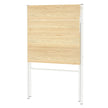 Levede Foldable Computer Desk Office Study Desk Oak-2011971108705800197