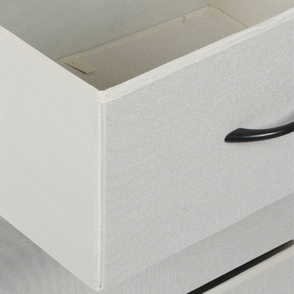 Levede Storage Cabinet Tower Chest Beige-2006733262323585029