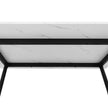 Levede Steel Dining Table 4-6 Seater 150cm-2018816891606405125