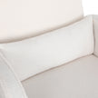 Levede Fleece Rocking Chair with footstool-2006732837268623365