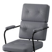 LEVEDE Ergonomic Office Chair Computer PU Grey-2018816851219451909