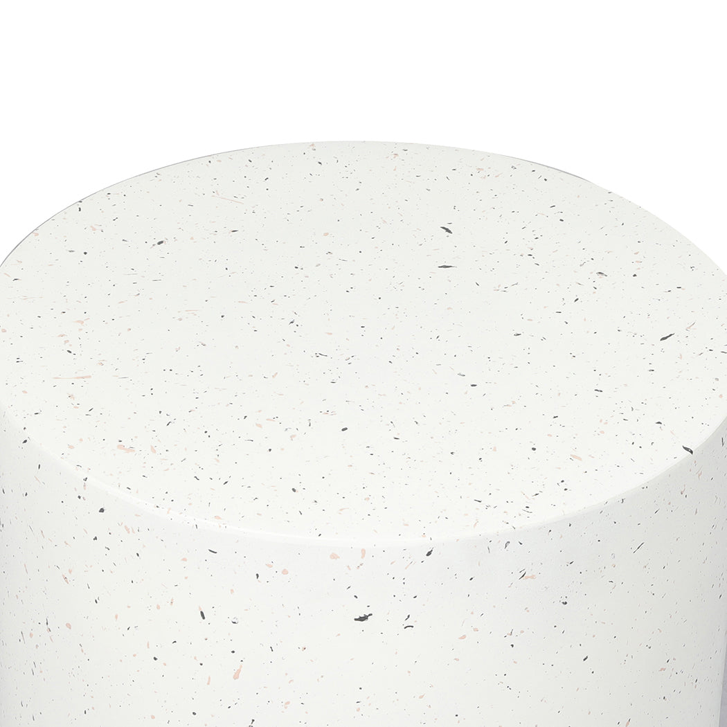 Levede Side Table Terrazzo Round End-2006733275976044549