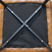 Dining Chairs x 8 Padded Seat PU Faux Leather-2018816926830170117