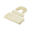 Levede Foldable Beach Lounge Chairs with Face Hole Khaki-2018816828662484997