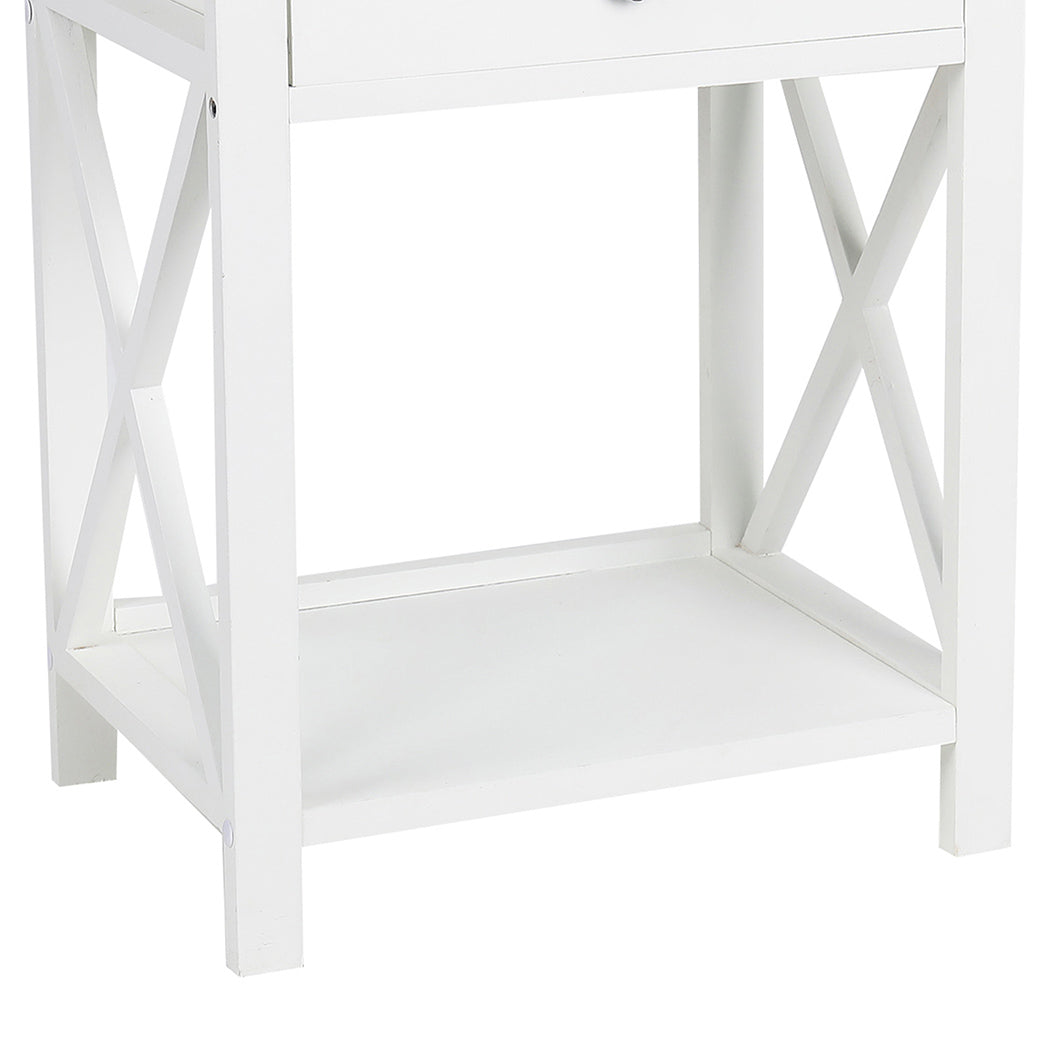 Levede 1x Bedside Tables Drawers Side-2006733144316841989