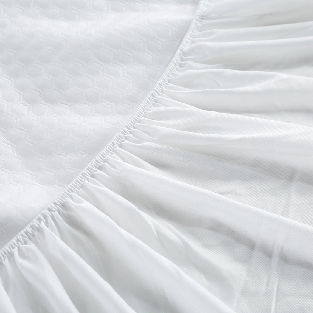 DreamZ Mattress Protector Topper Polyester Single-2018816666649104389