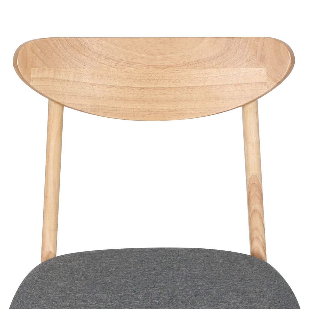 Levede 8xDining Chairs Kitchen Chair Nature-2006732724836110341