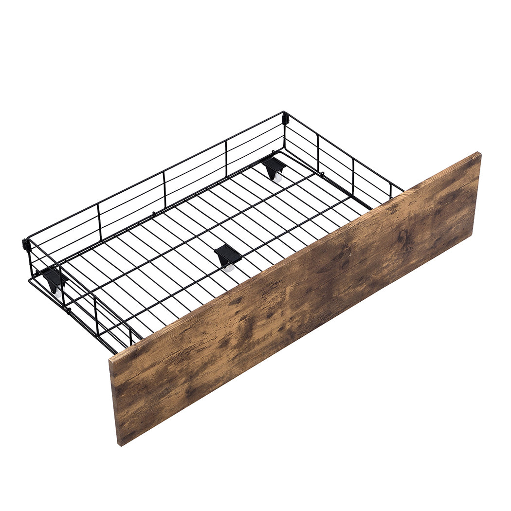 Levede 4 Double Bed Frame Storage Drawers-2018816892327825413