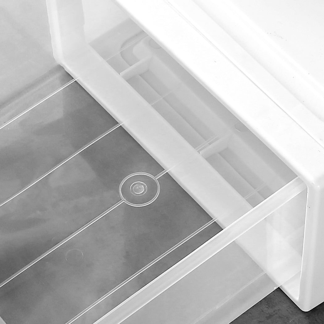 Large Storage Box Stackable Containers M 5PK Medium-2006733024472993797