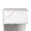 Levede 1xBedside Tables Drawers Side White-2006733102113755141