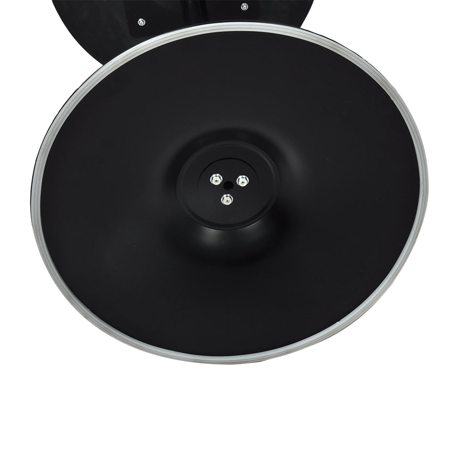 Levede 2x Round Bar Table Pub Tables Black-2018816908509450245