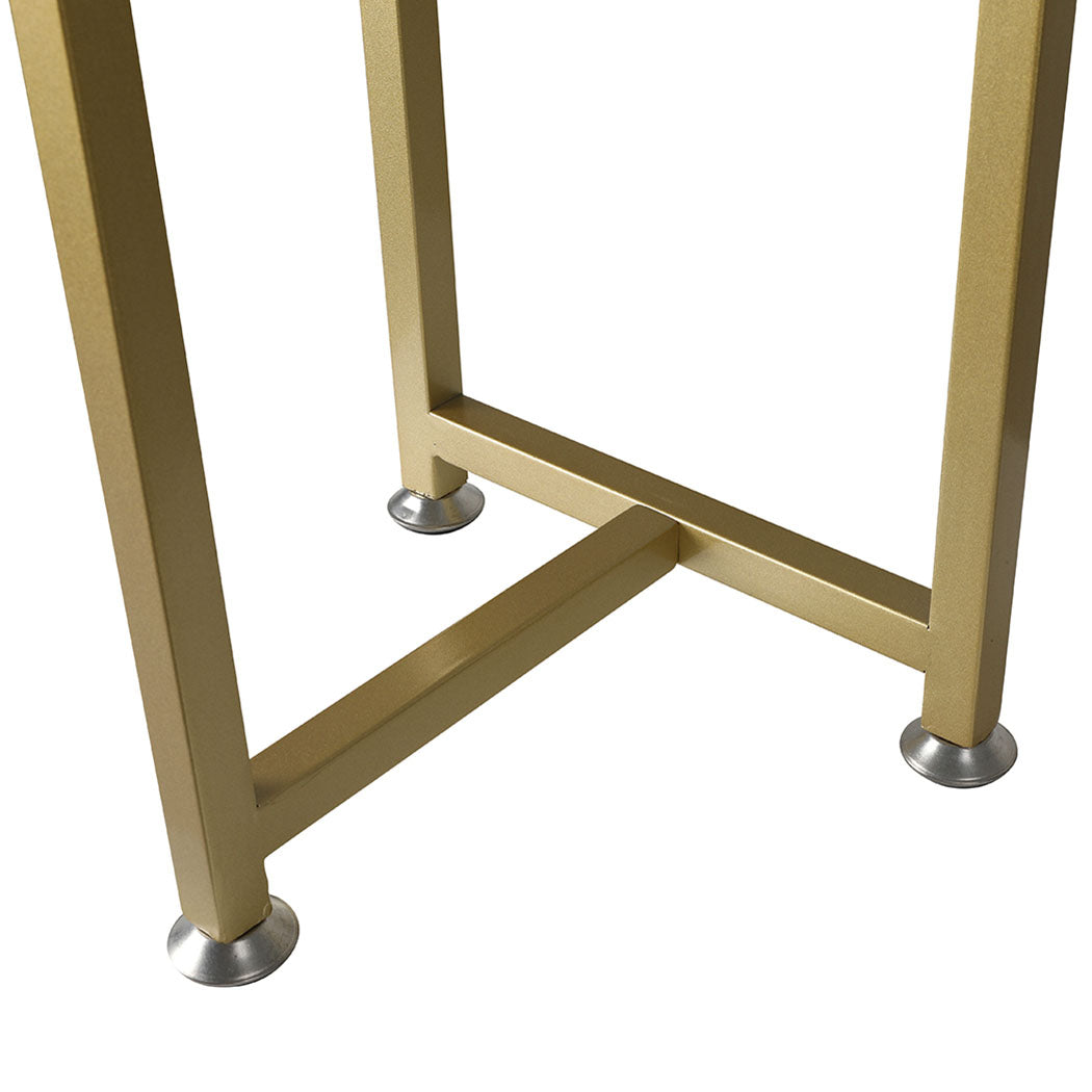 Levede Plant Stand Outdoor Indoor Flower Gold Large-2006732929295847429