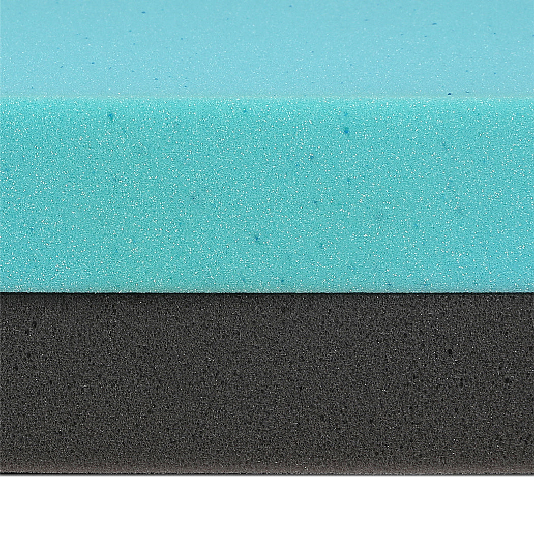 Dreamz Dual-Layer Memory Foam Mattress Topper 10cm-2017004948813910021