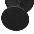 Levede Side Table Vintage End Round Black-2018816842147172357