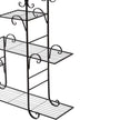 Levede Plant Stand Outdoor Indoor Metal Black-2018816719711244293