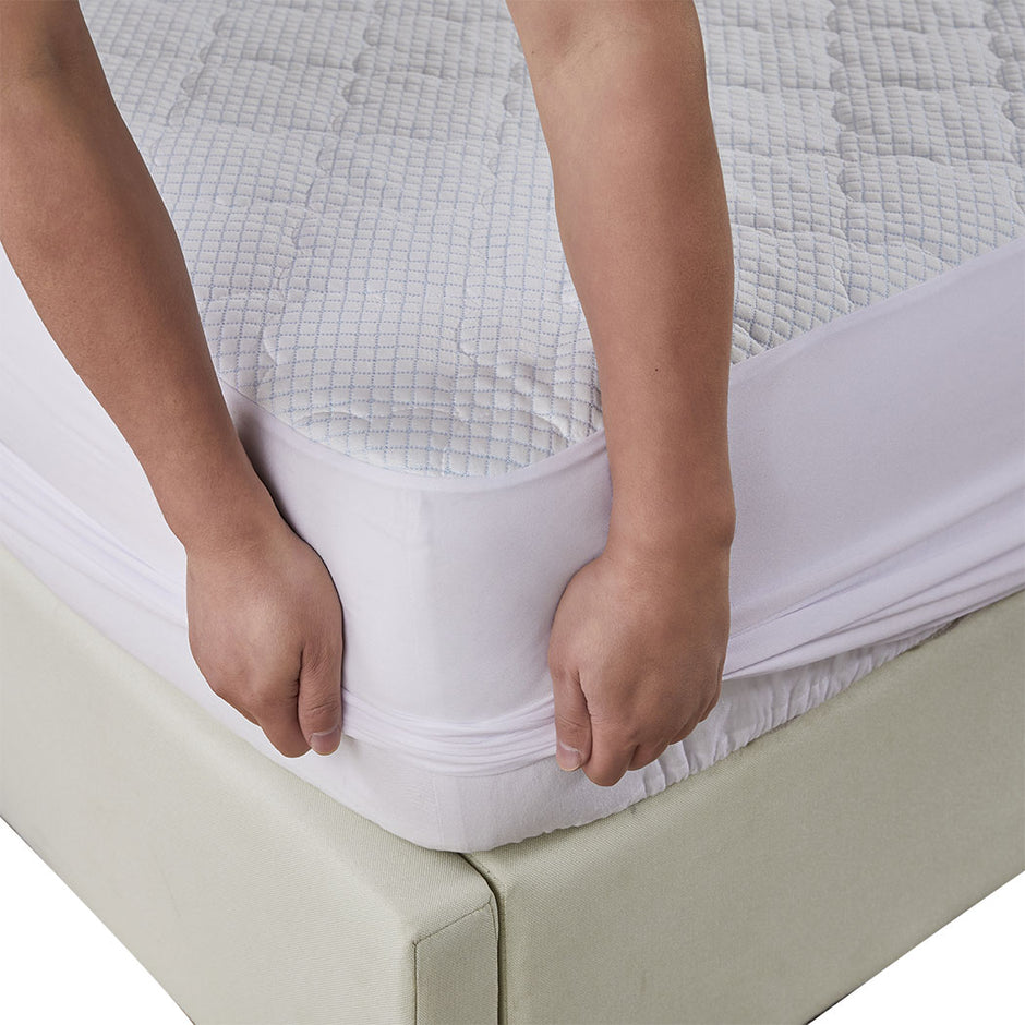 Dreamz Mattress Protector Topper Cool Double-2006733085495922693