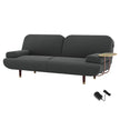 LEVEDE  CONVERTIBLE SOFABED WITH USB CHARGE AND SIDE TABLE-2006732844742873088